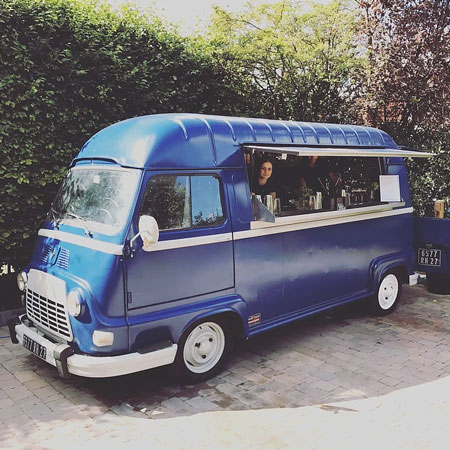 Vintage Wohnmobil Bar