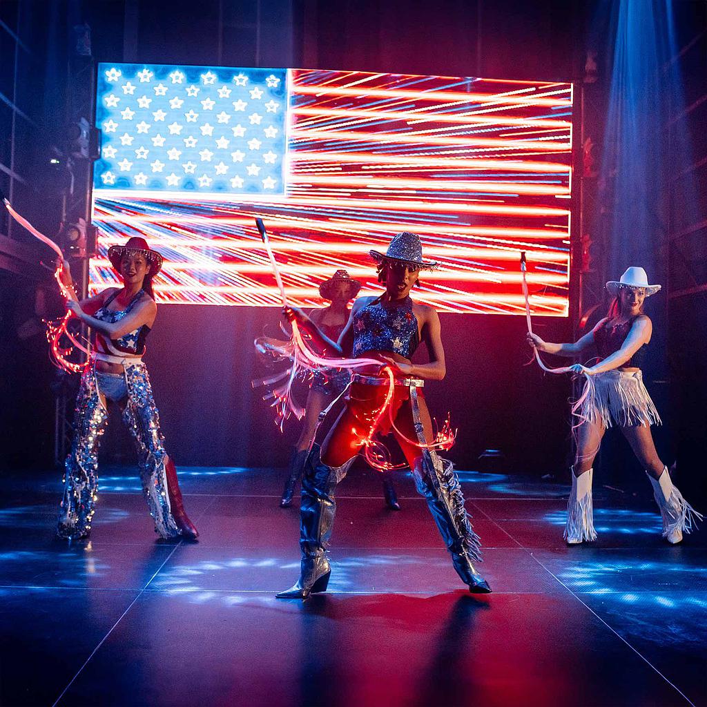LED Whip Show