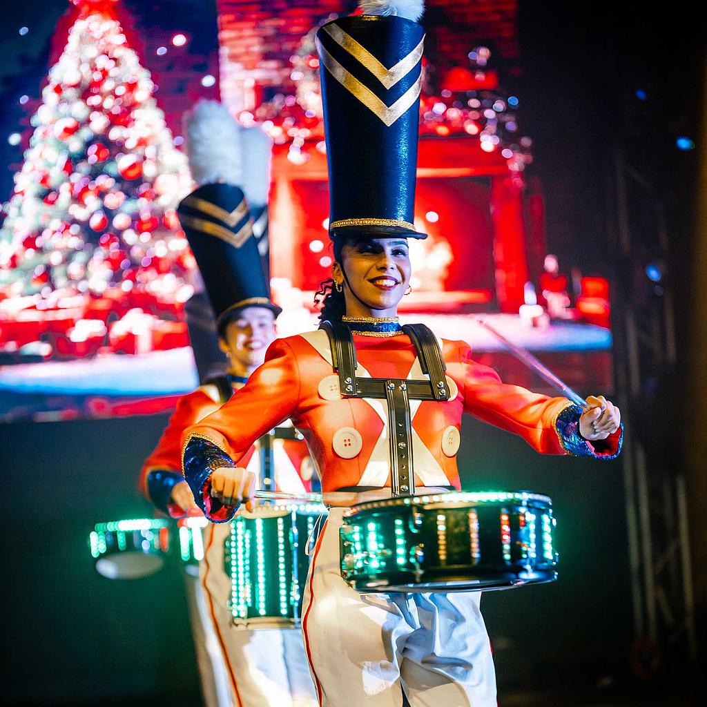 Toy Soldier LED Drummers