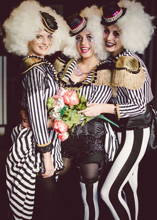 Interactive Circus Usherettes - Event Hostesses | Scarlett Entertainment