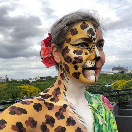 Face & Body Painting a Parigi