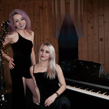 Weibliches Jazz-Duo