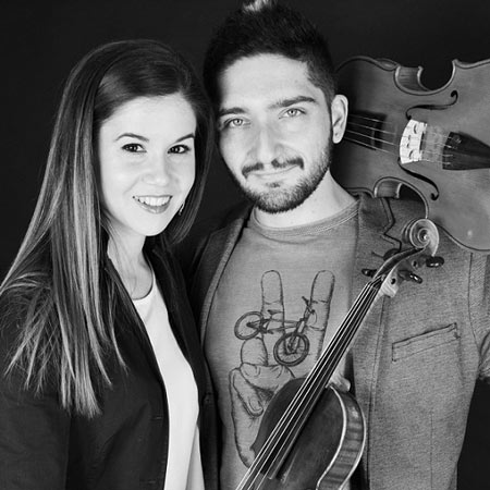 Violine Instrumental Duo Mailand