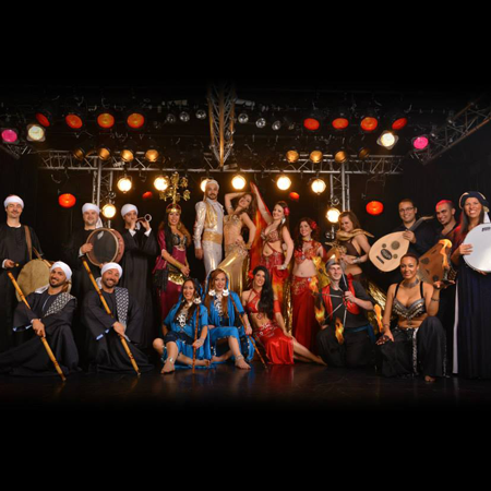 Spectacle de danse orientale en France