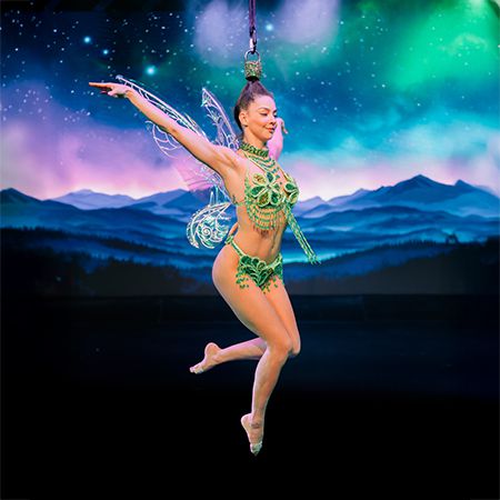 Artista de circo versátil en Londres