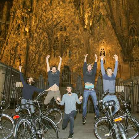 Visite nocturne à vélo