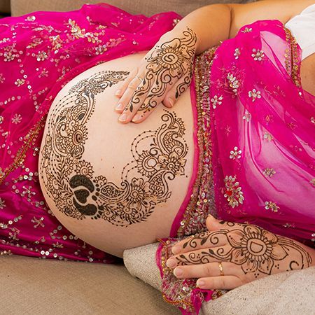 Artista di henné a Padova