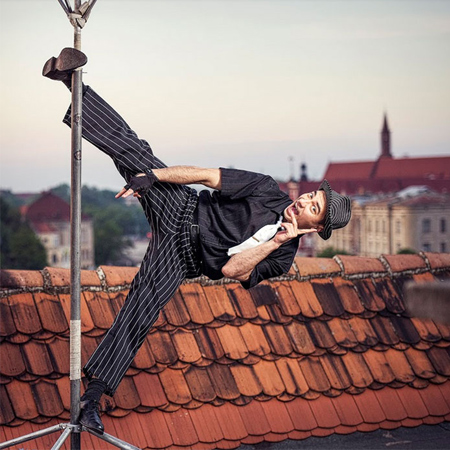 Acrobates de mât chinois