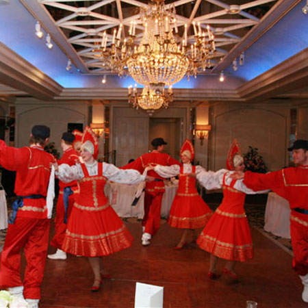 Spettacolo di danza cossack