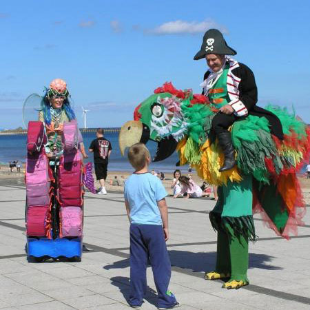 Personnages à thème maritime