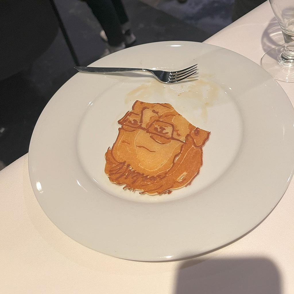 Edible Pancake Caricatures