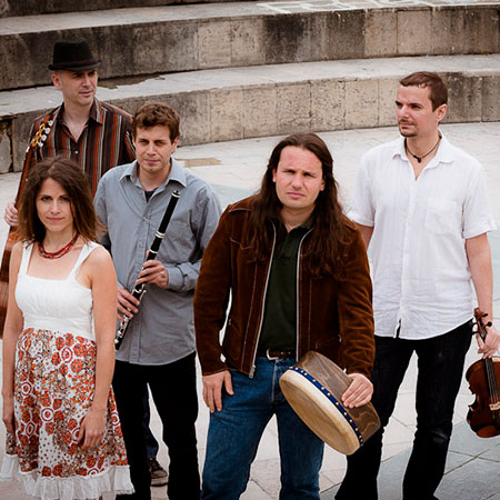 Groupe de Ceilidh irlandais à Paris