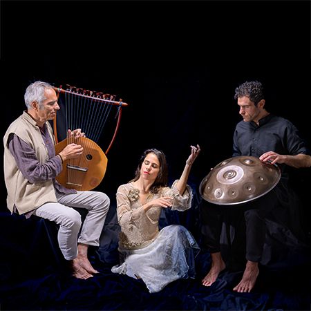 Traditionelles griechisches Musiktrio