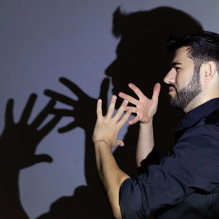 Illusionista delle ombre cinesi Milano