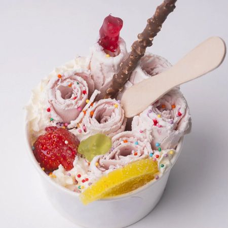 Gelato alla piastra catering