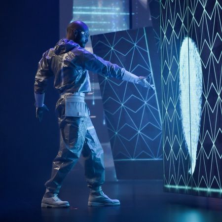 Video Mapping Robotics Show