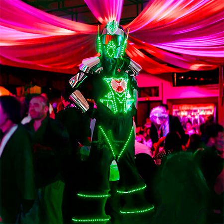 Cyber Look Stilt Walkers