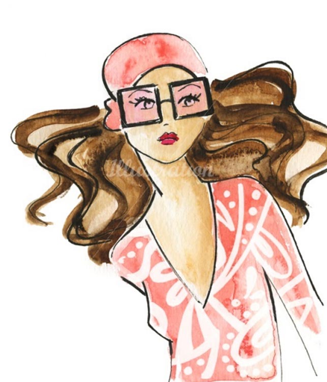 Fashion Illustrator NYC Sketch