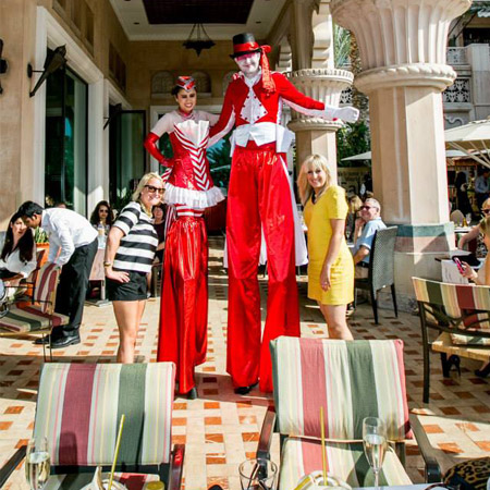 Stilt Walking Performers Dubai