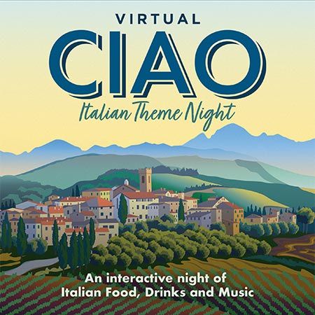 Una serata virtuale di assaggio dell'Italia