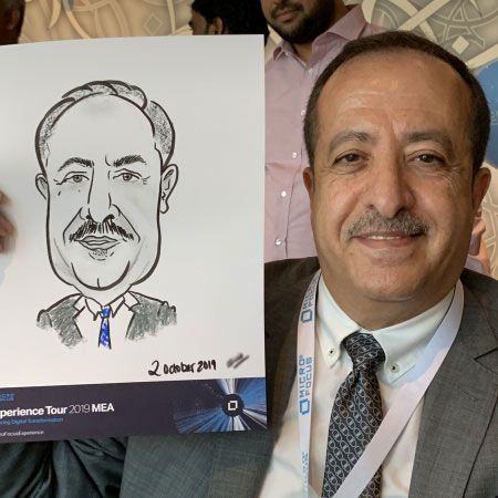 Event Caricaturist Dubai