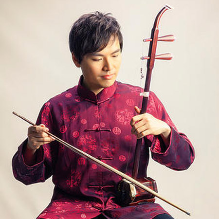 Suonatore di erhu New York