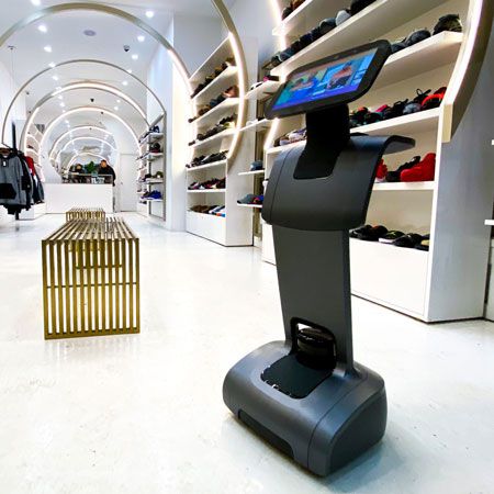 Intelligente Assistenten-Roboter