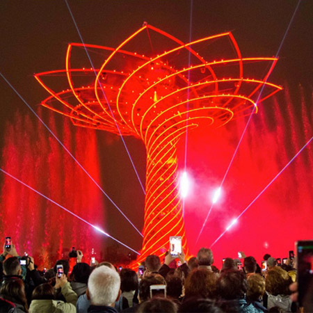 Laser Show in Italia