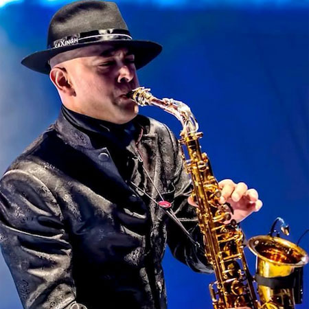 Internationaler Saxophonist
