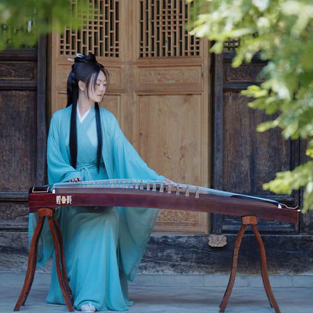 Suonatrice di Guzheng da Londra