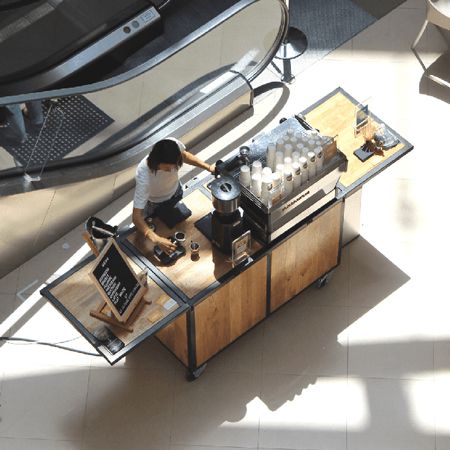 Service de barista mobile
