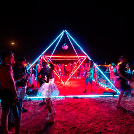 Pirámide LED para Festivales