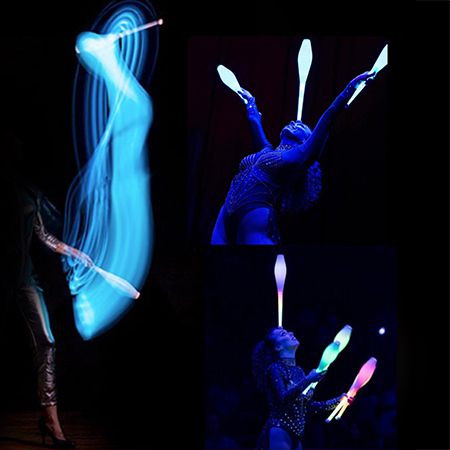 LED Female Juggler