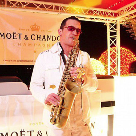 Saxophonist St Tropez