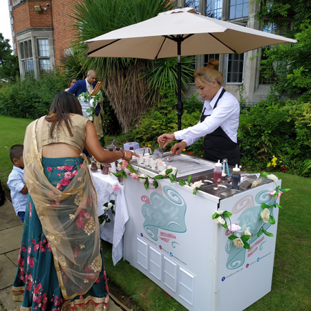 Ice Cream Roll Vendor