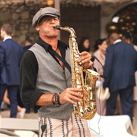 Saxophonist Jerome