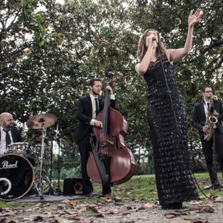 Italienische Jazz- und Swing-Band