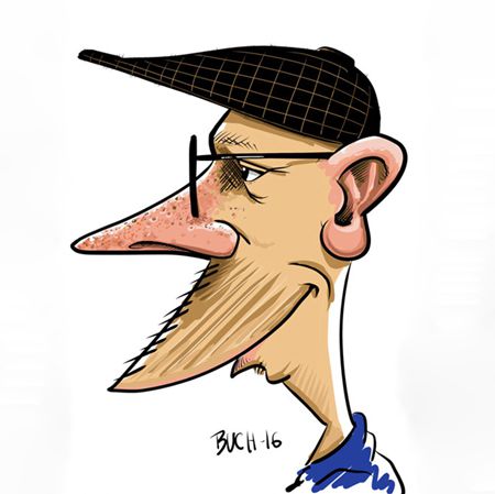 Caricaturista Copenhague