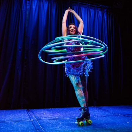 Rollschuh Hula-Hoop-Act UK