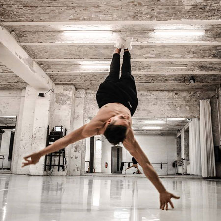 Acrobático Break Dancer Berlín