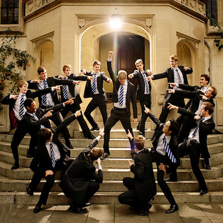 Grupo masculino de A Cappella