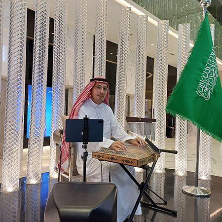 Saudi Male Qanun Player 