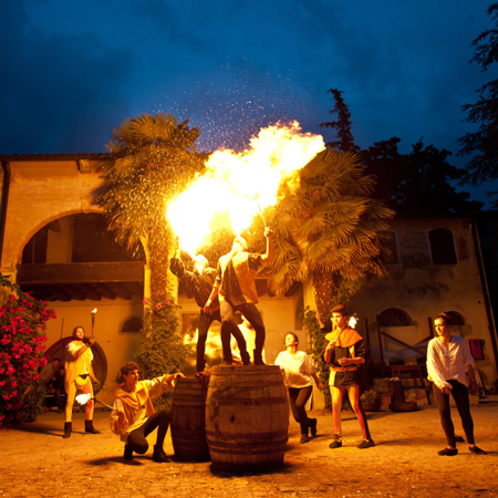 Spettacolo di Fuoco in Sicilia