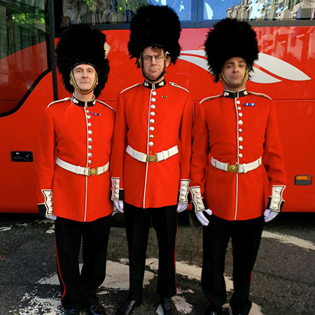 Walk Around Palace Guards