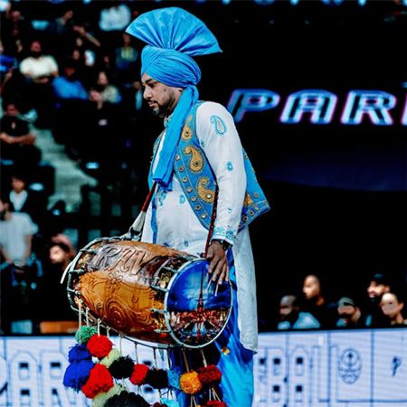 Dhol-Spieler Paris