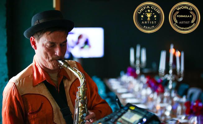 Hire Saxophone Player DJ Berlin | Scarlett Entertainment