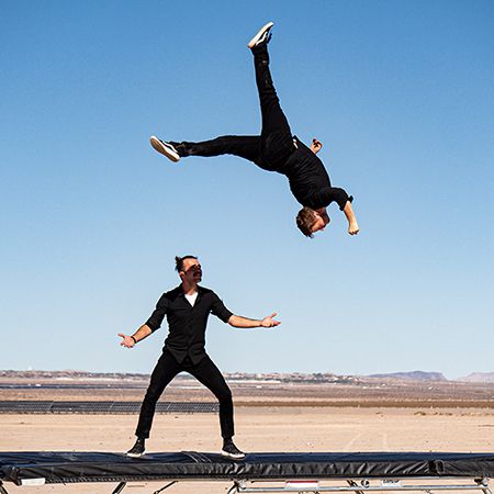 Trampoline Acrobats
