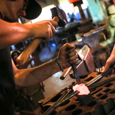 Live Blacksmith Demonstration