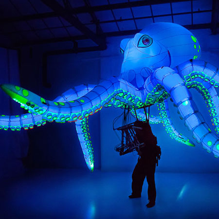 Giant Octopus Puppet