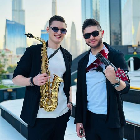 Male Sax & Violin Duo